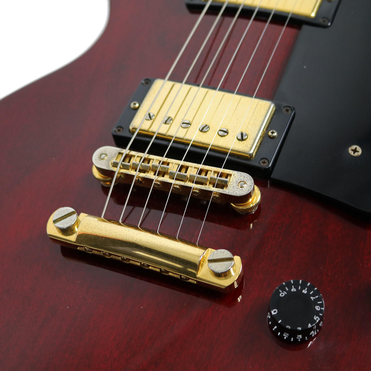 2005 Gibson Les Paul Studio Electric Guitar Wine Red Finish