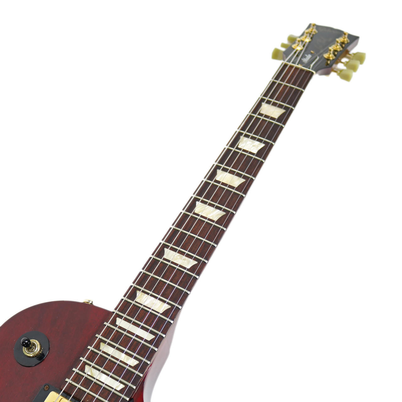 2005 Gibson Les Paul Studio Electric Guitar Wine Red Finish