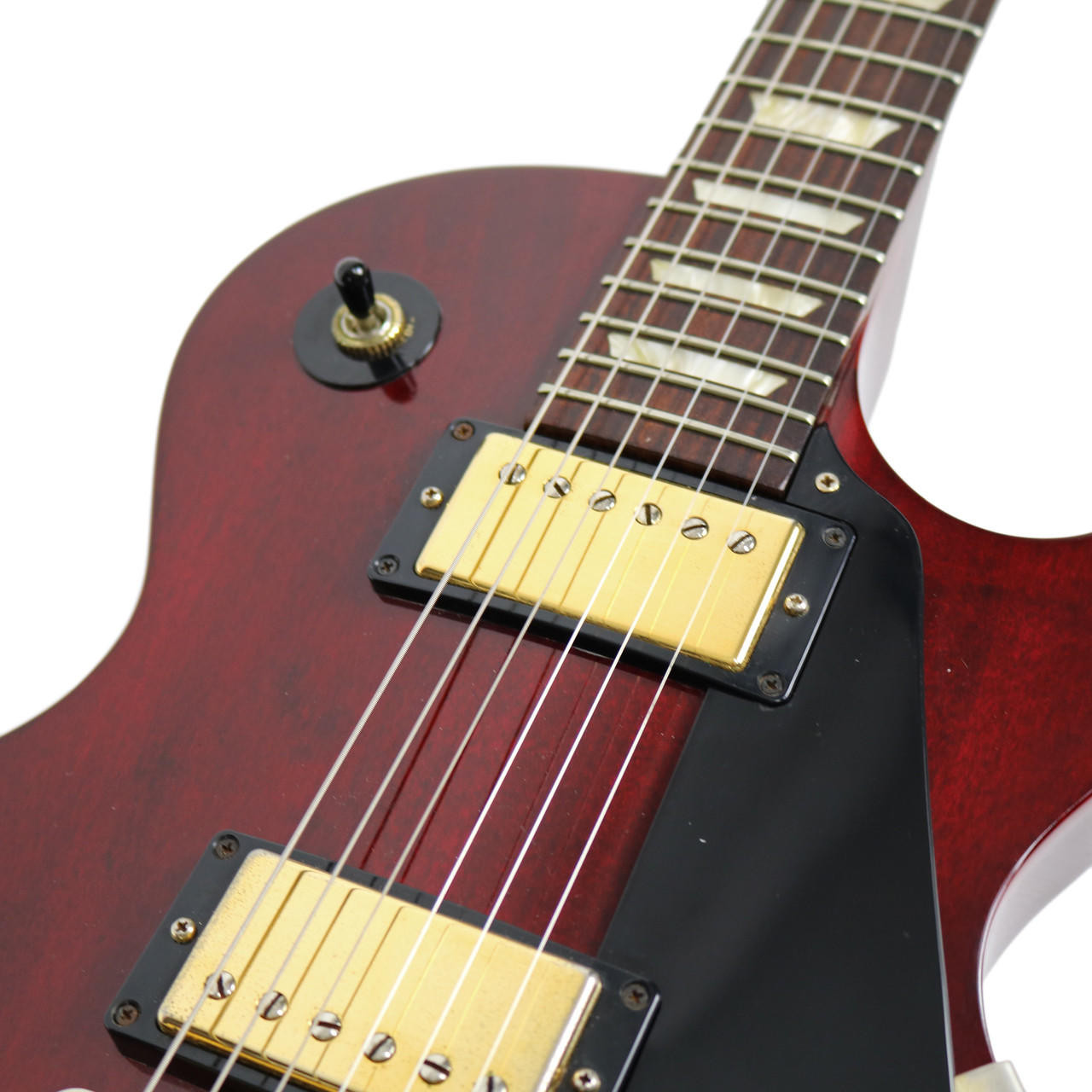 2005 Gibson Les Paul Studio Electric Guitar Wine Red Finish