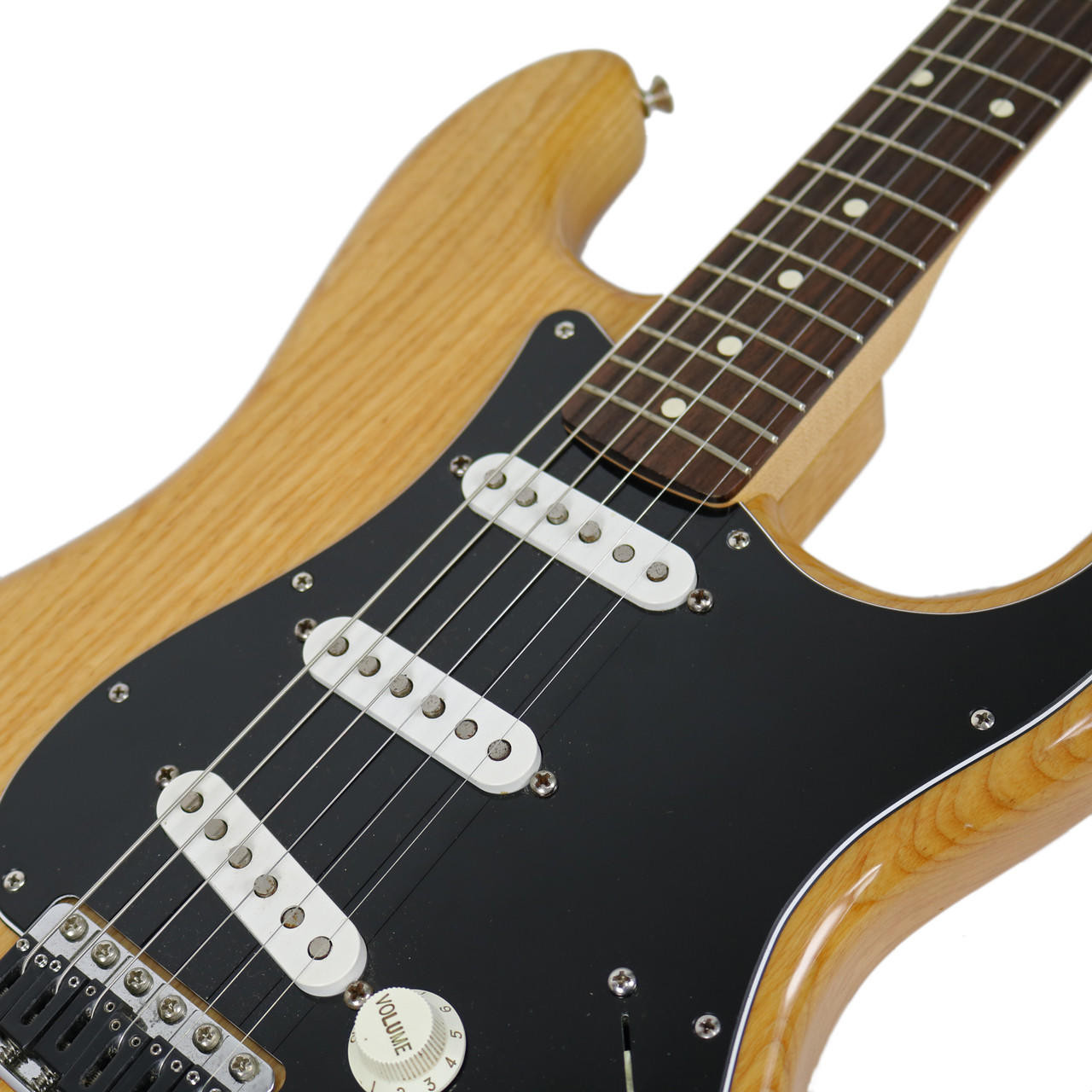 2009 Fender '70s Stratocaster Electric Guitar Natural Finish