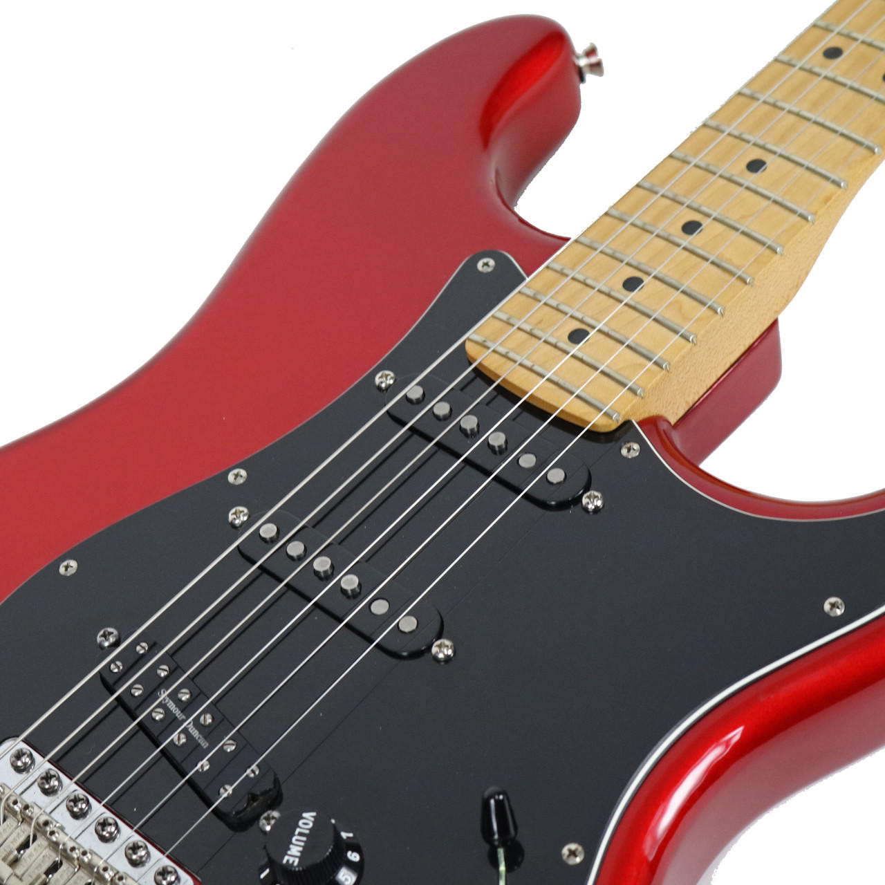 Fender Stratocaster ワインレッド+Plastiqueアンプ Fender American Deluxe Stratocaster Wine Red Transparent