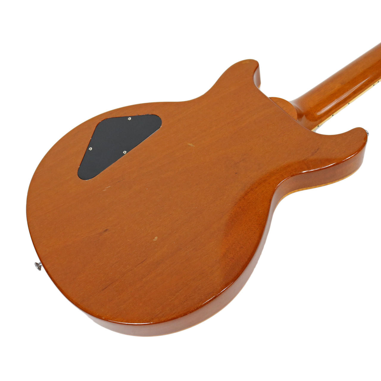 1998 Gibson Les Paul DC Standard Double Cutaway Amber Flame Finish