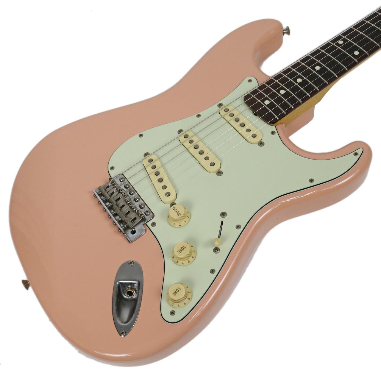 1994 Fender    62 Reissue Stratocaster Made in Japan Rare Shell Pink