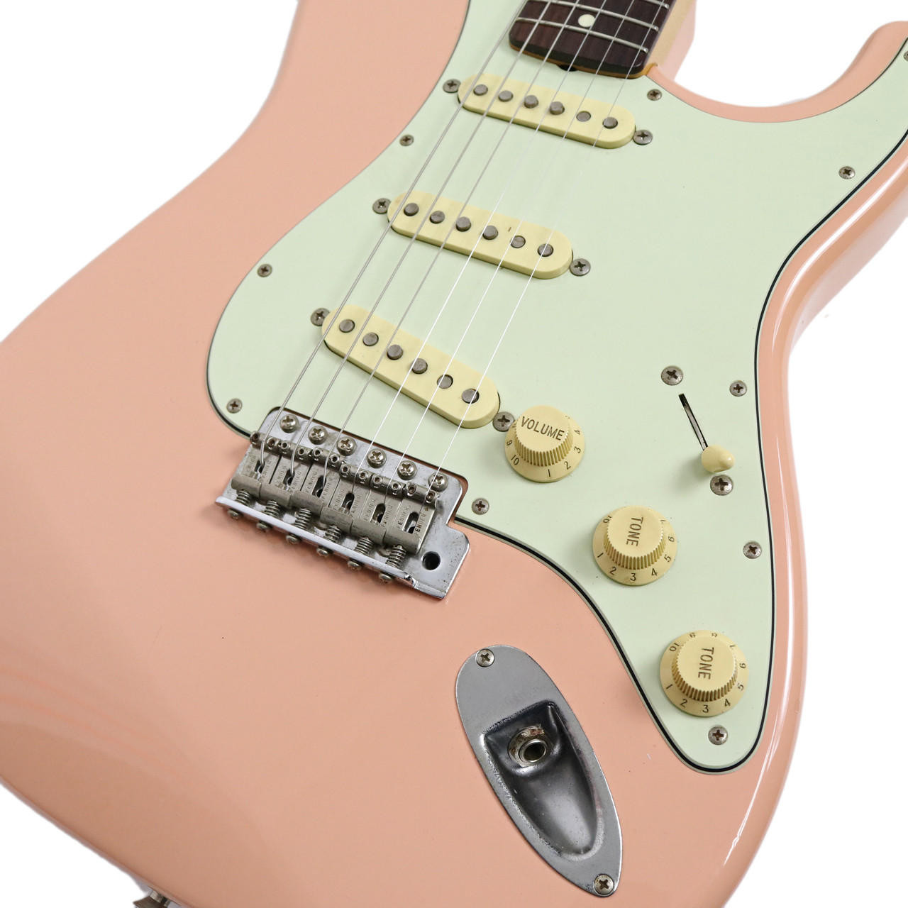 1994 Fender 62 Reissue Stratocaster Made in Japan Rare Shell Pink Finish