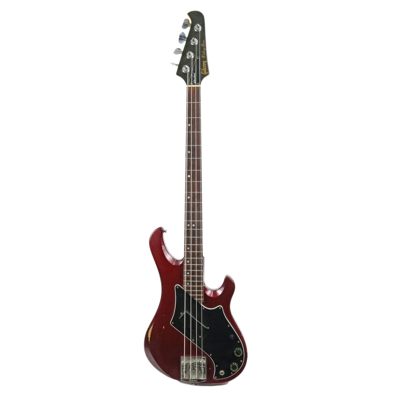 Vintage 1981 Gibson Victory Standard Bass Red Finish | Cream City
