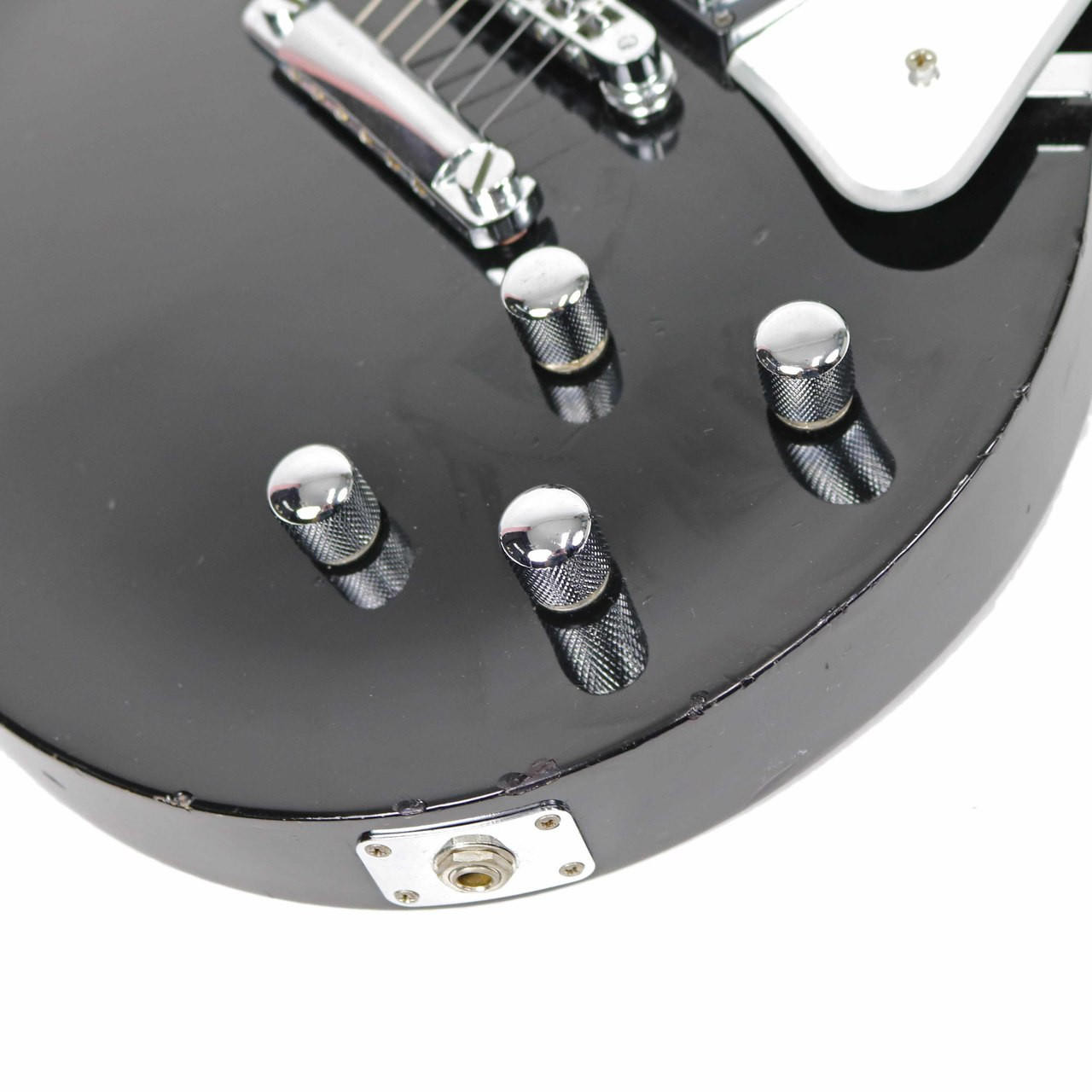 2000 Gibson Les Paul Studio Ebony and Chrome | Cream City Music