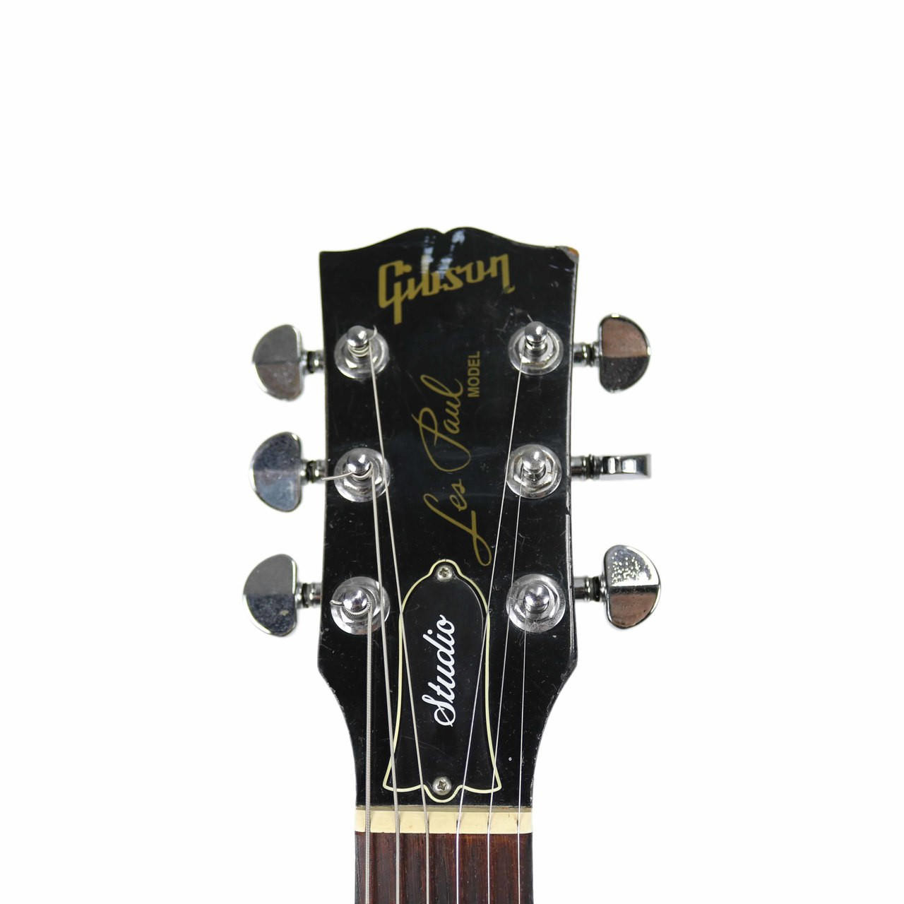 2000 Gibson Les Paul Studio Ebony and Chrome | Cream City Music