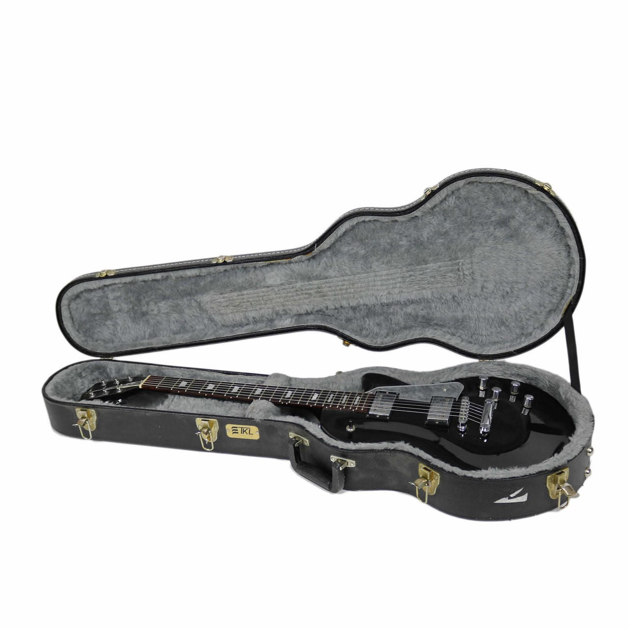 2000 Gibson Les Paul Studio Ebony and Chrome | Cream City Music