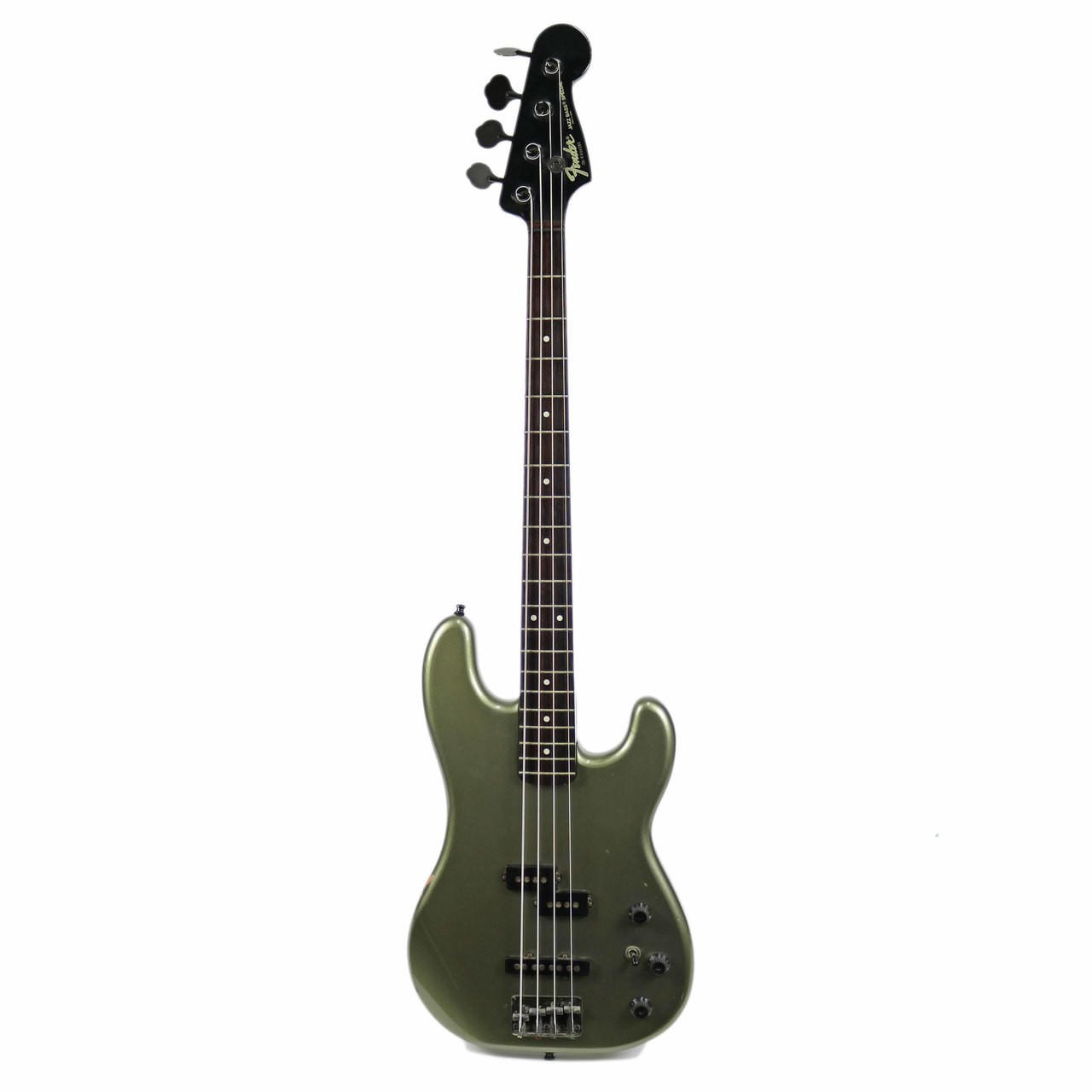 1987 Fender Jazz Bass Special MIJ Jade Pearl Metallic Finish