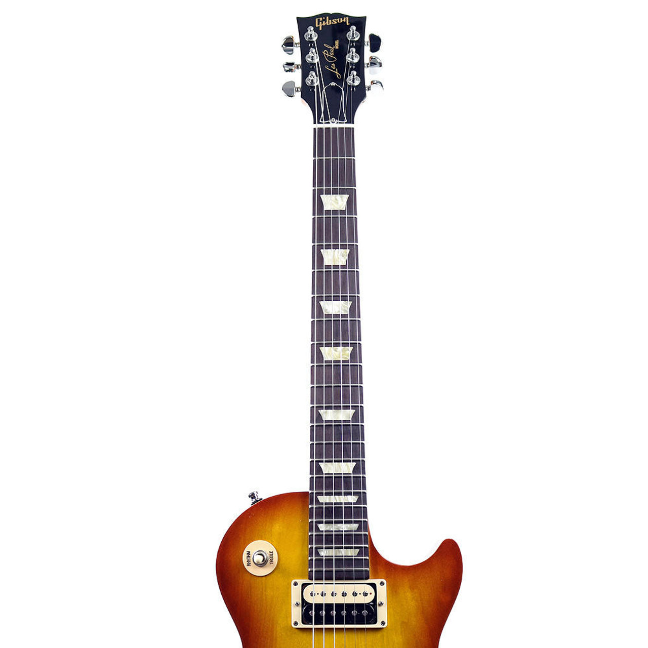 2012 Gibson Les Paul Studio Deluxe '50s Electric Guitar Iced Tea Burst