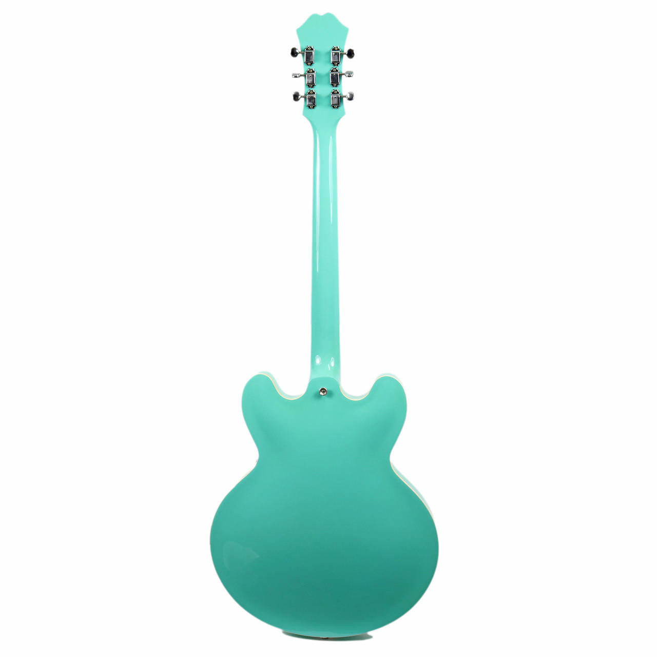 1996 Epiphone Riviera TQ in Rare Turquoise Finish | Cream City Music