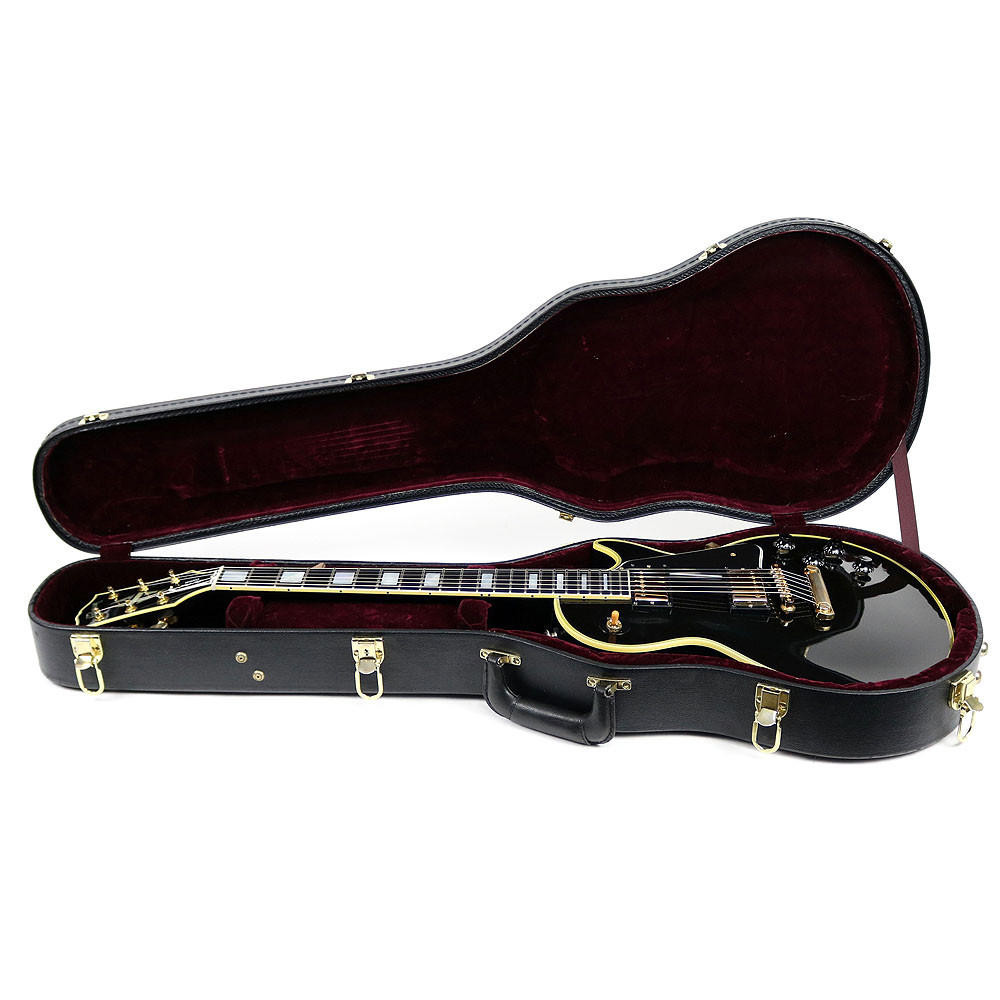 2002 Gibson Custom Shop '57 Les Paul Custom Electric Guitar Black