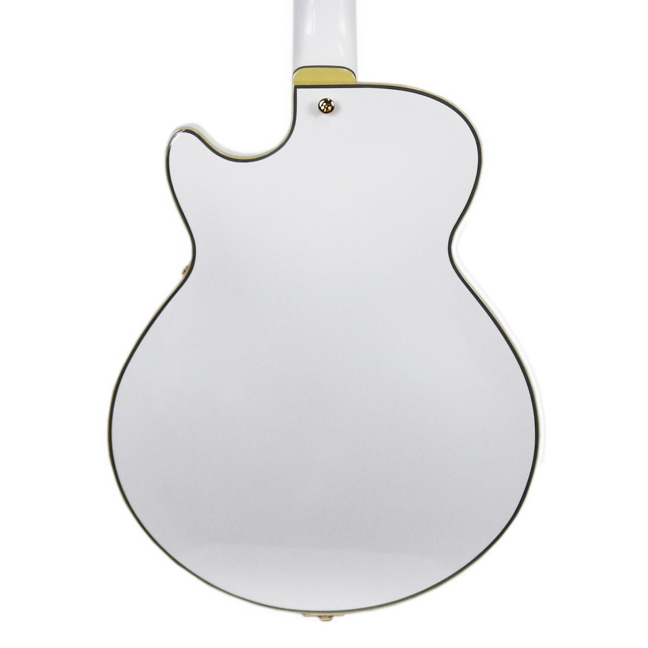 D'Angelico Excel SS Semi-Hollow Body Electric Guitar in White