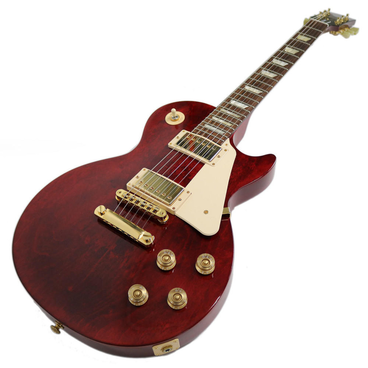Used Gibson Les Paul Studio 2016 T w/ Gold Hardware in Wine Red