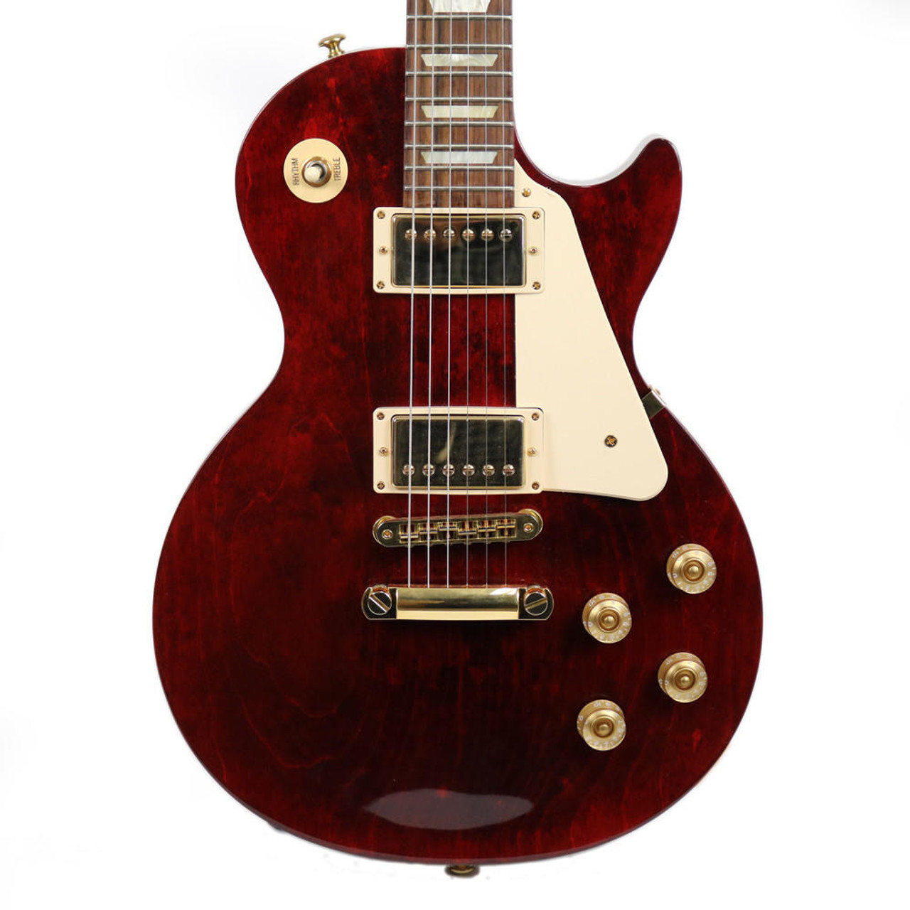 Used Gibson Les Paul Studio 2016 T w/ Gold Hardware in Wine Red