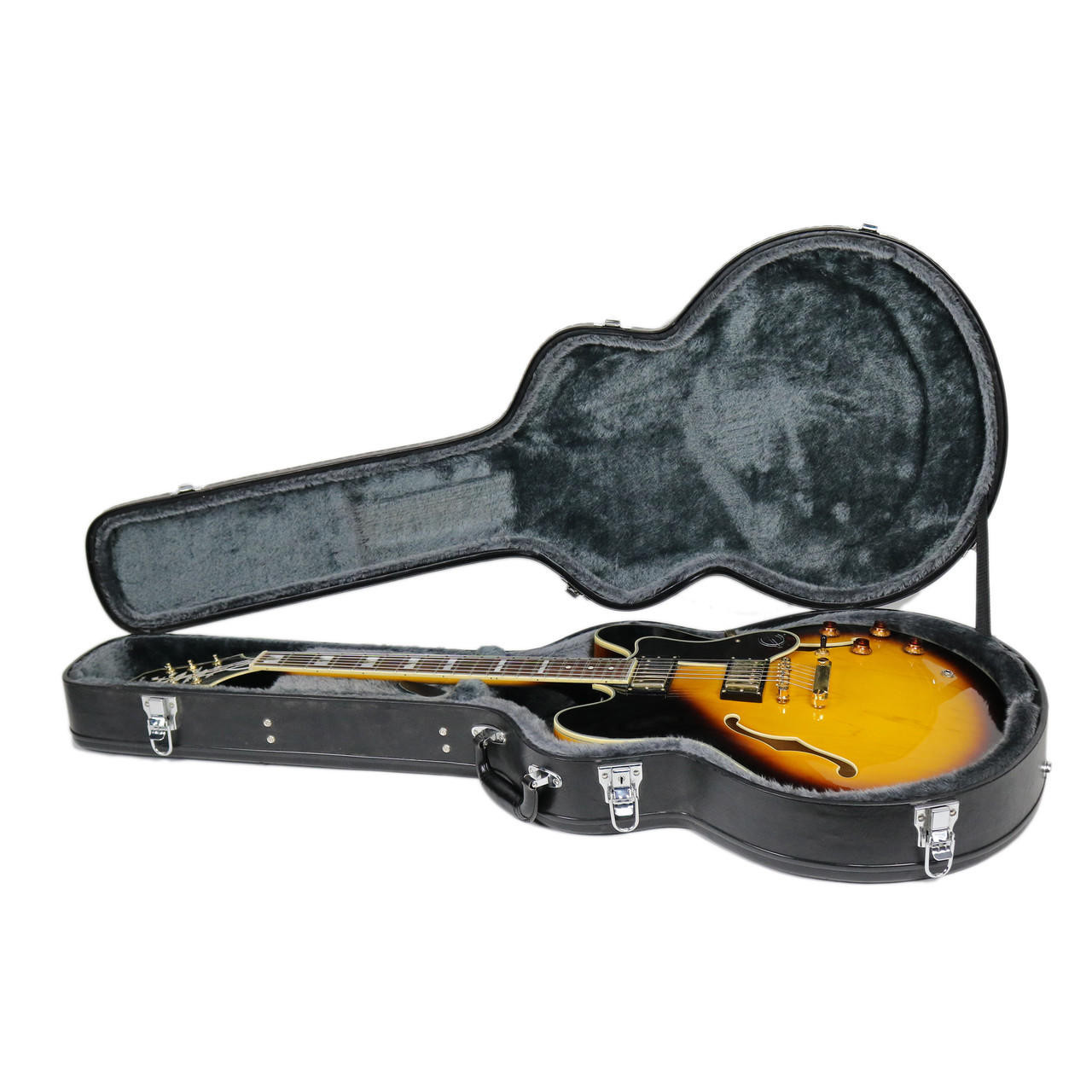 ギター Epiphone Sheraton II EB 2011 Epiphone Sheraton II Semi-Hollow Electric Guitar