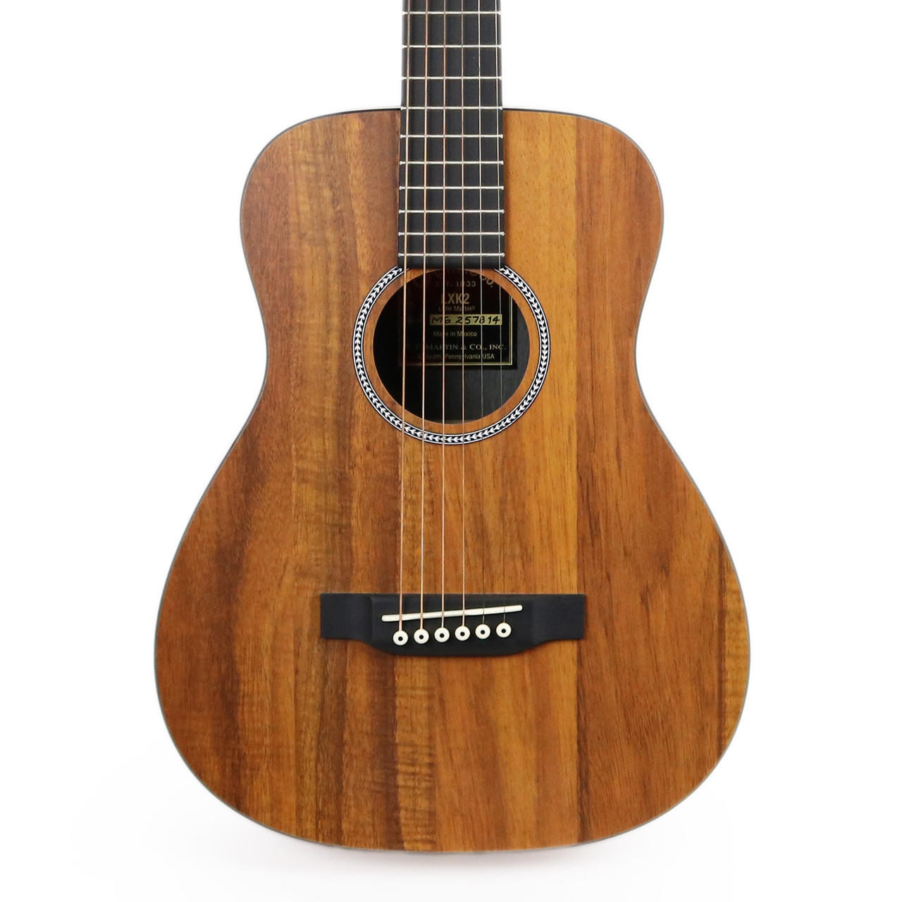 Martin LXK2 Koa HPL Little Martin Travel Acoustic Guitar | Cream