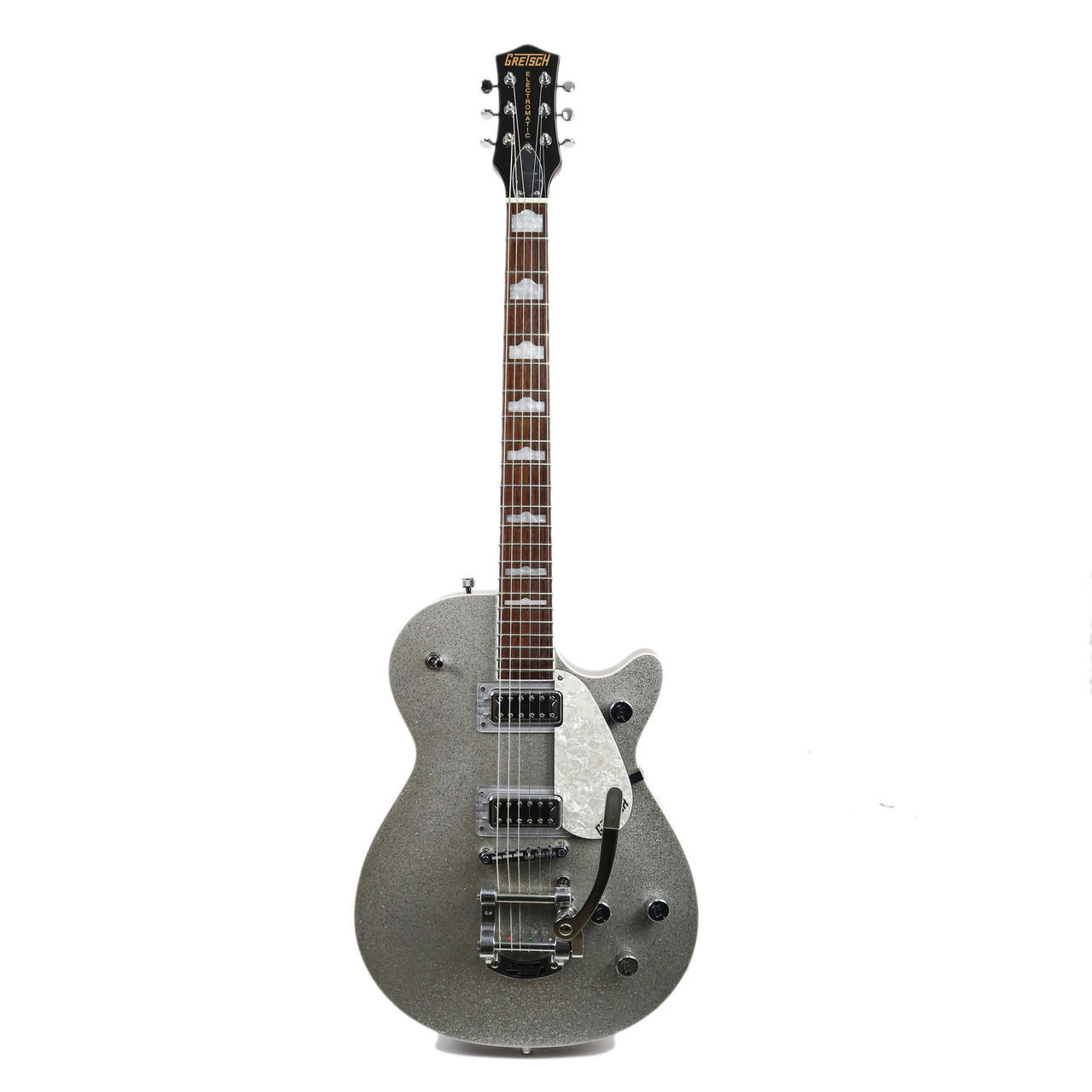 2015 Gretsch G5439T Electromatic Pro Jet Silver Sparkle | Cream