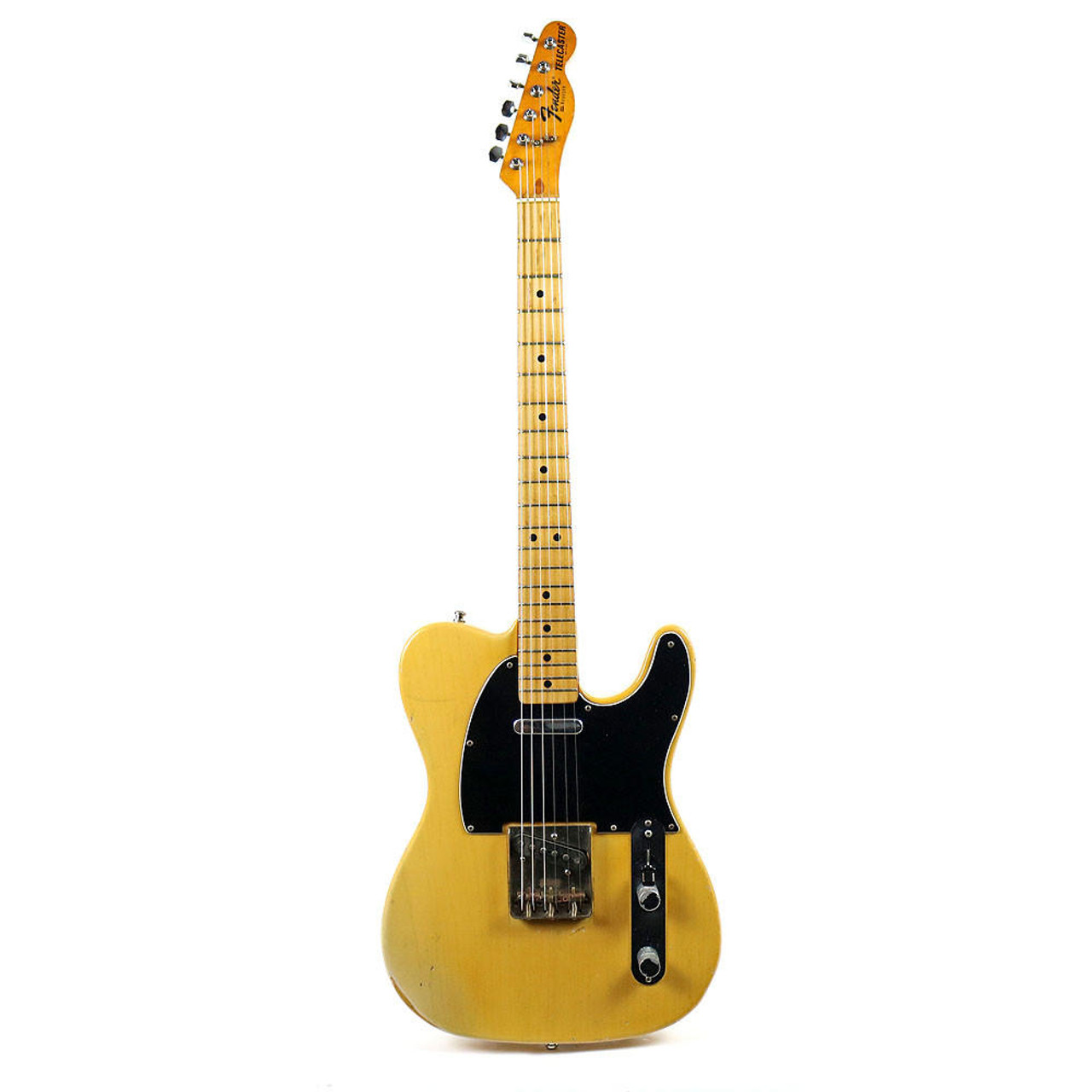 Vintage 1978 Fender Telecaster Electric Guitar Blonde Finish