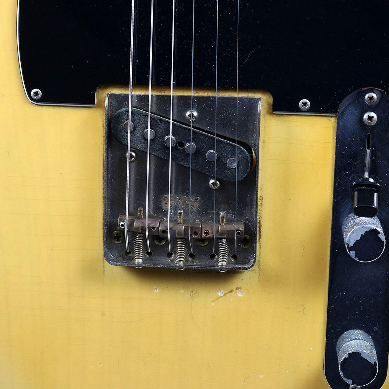 Vintage 1978 Fender Telecaster Electric Guitar Blonde Finish