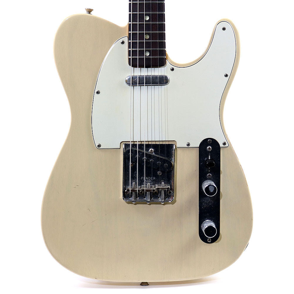 Vintage 1966 Fender Telecaster Electric Guitar Blonde Finish
