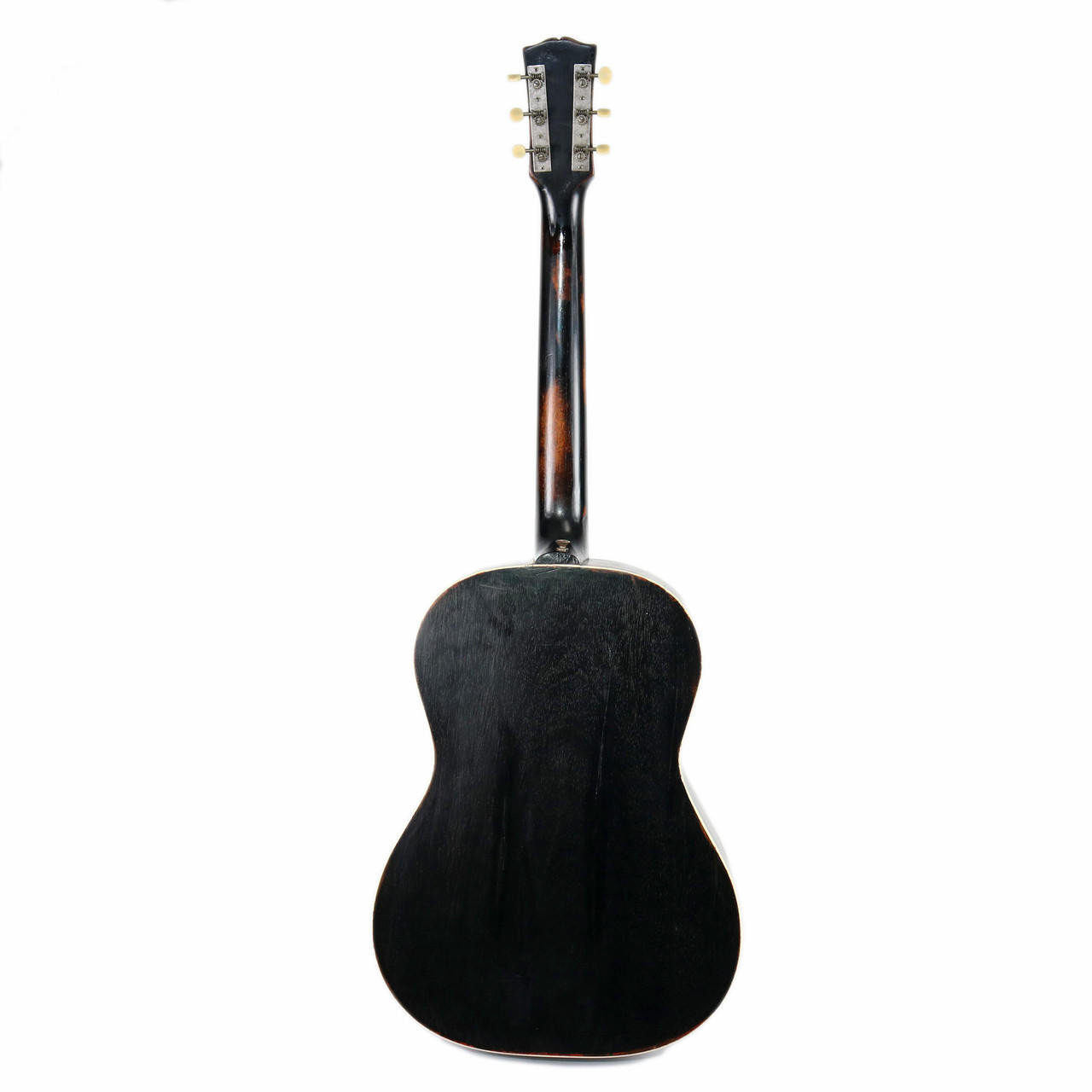 Vintage 1945 Gibson LG-2 Banner Acoustic Guitar Black