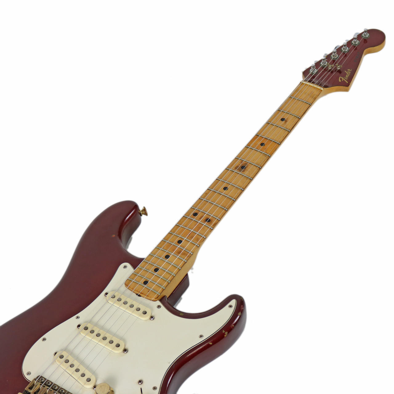 Vintage 1981 Fender 'The Strat' Stratocaster Candy Apple Red