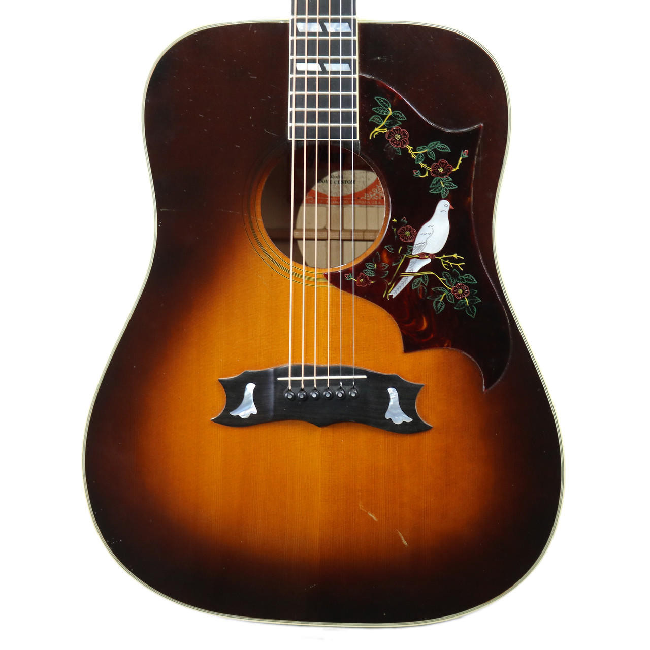 美品希少品　Gibson Dove custom2015年製 Vintage 1982 Gibson Dove Custom Sunburst | Cream City Music
