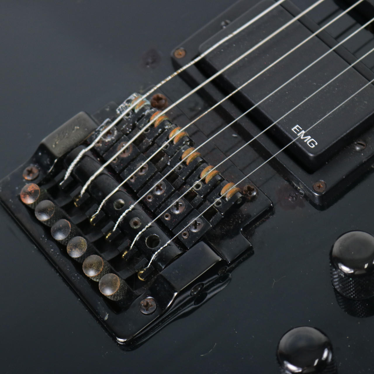 Vintage 1986 Charvel by Jackson Model 4 Black Finish | Cream City