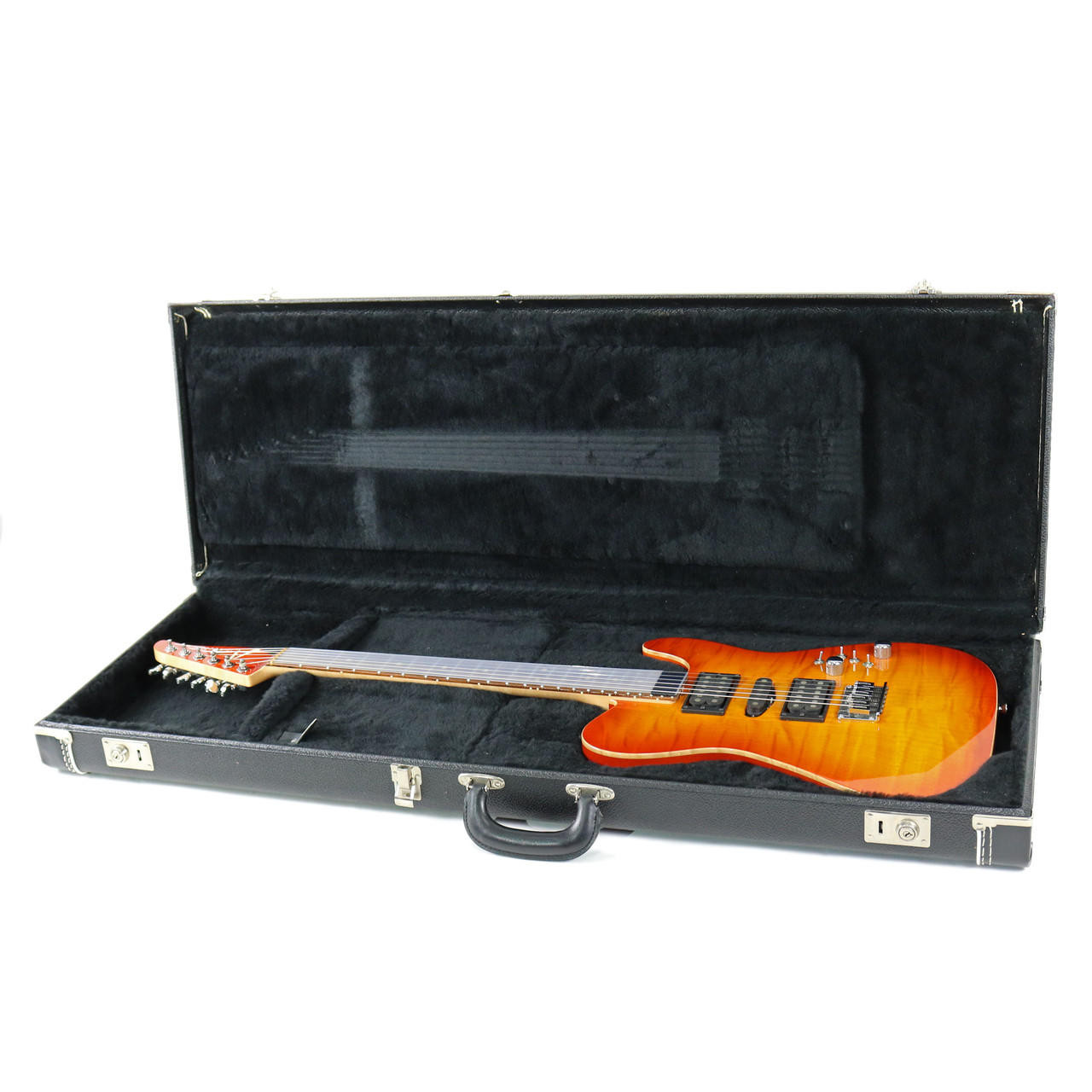 1997 Tom Anderson Guitarworks Hollow T Contoured Honey Burst