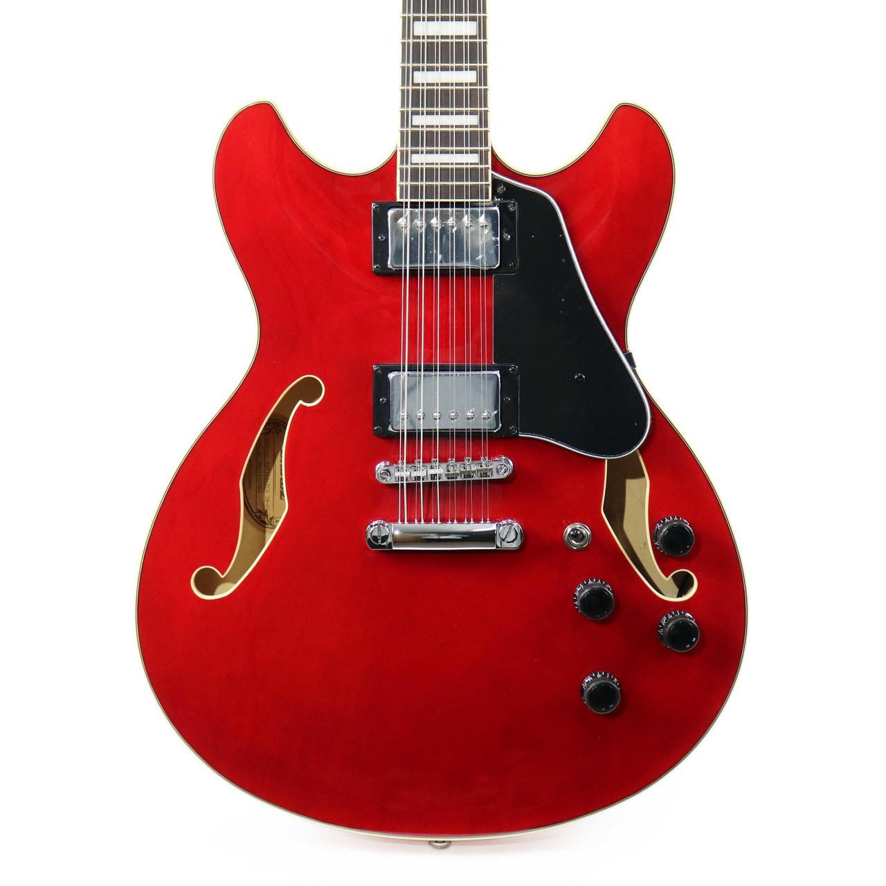 Ibanez AS7312 Artcore 12 String Electric Guitar in Transparent