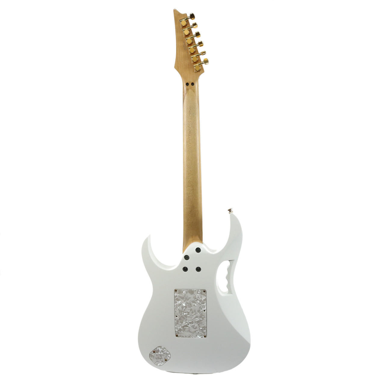 1993 Ibanez Steve Vai Signature JEM7V White Finish | Cream City Music