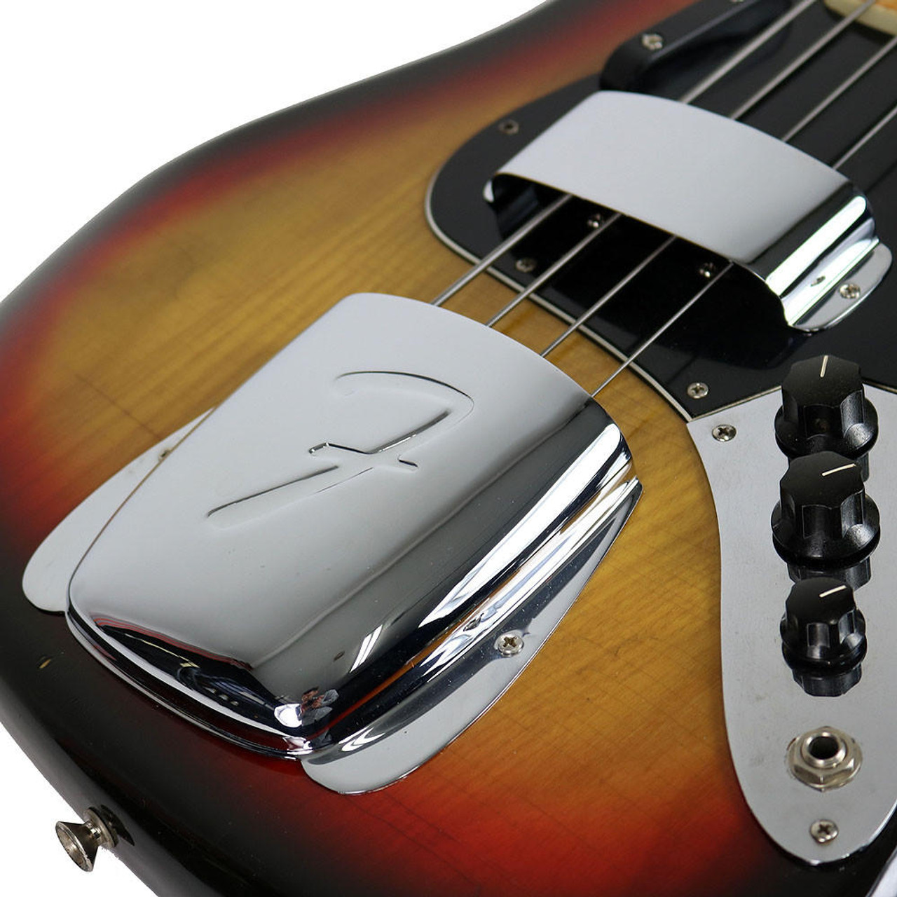 Vintage 1976 Fender Jazz Bass Sunburst Finish | Cream City Music