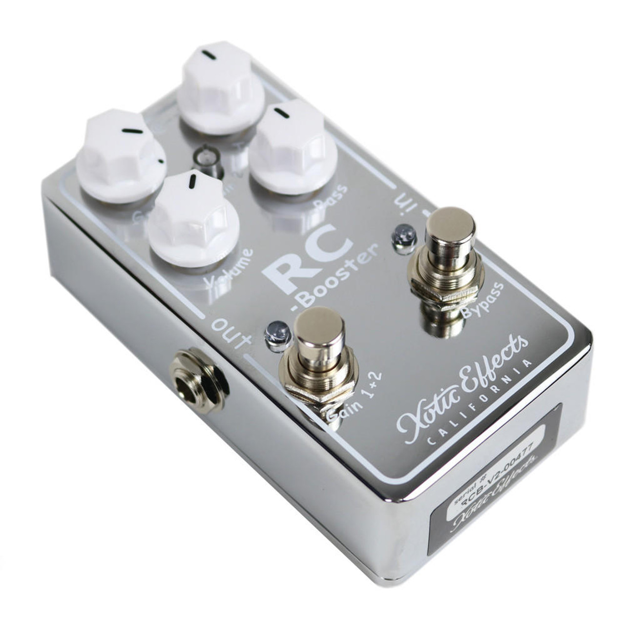 Xotic Effects RC Booster Transparent Boost Pedal | Cream City Music