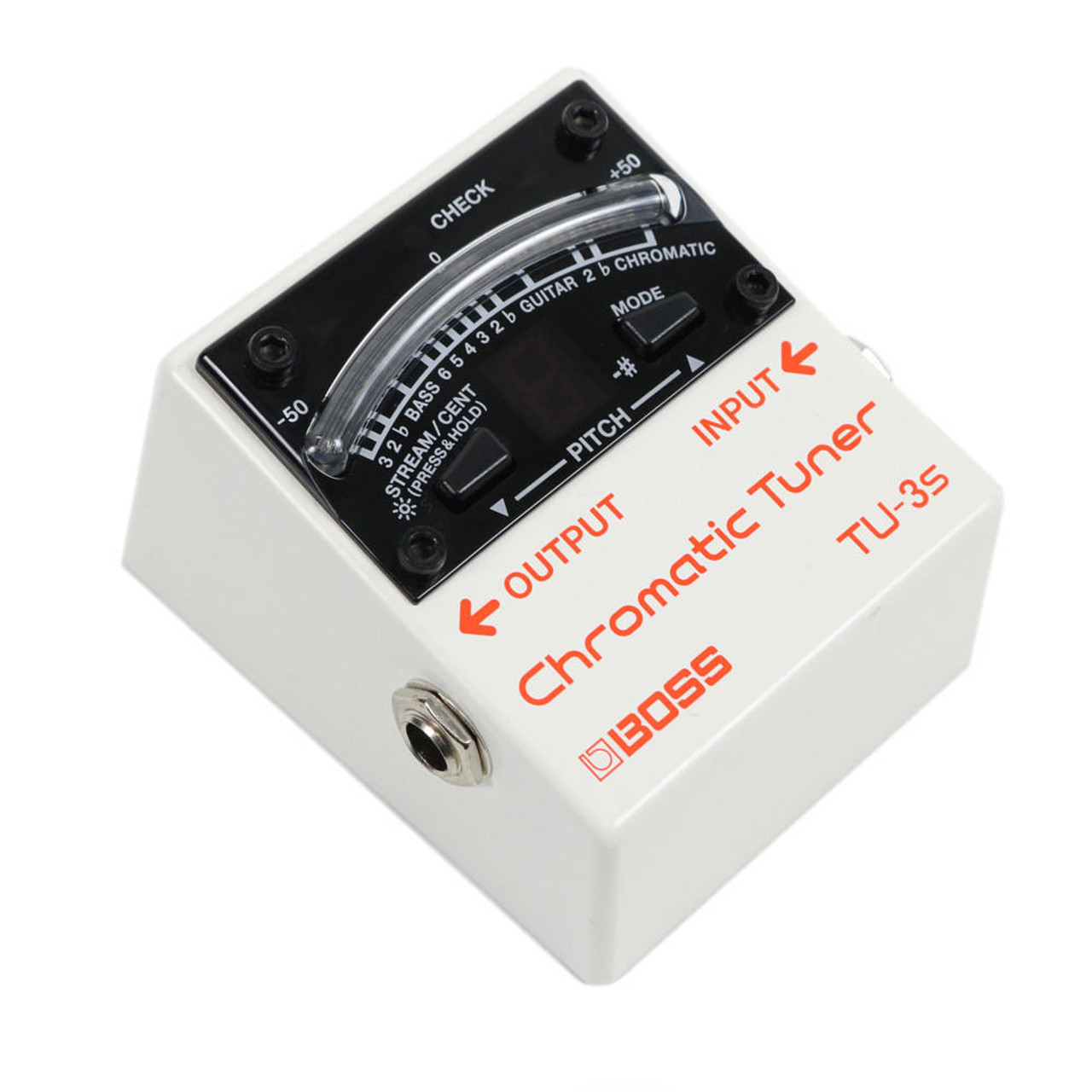 Boss TU-3S Mini Chromatic Guitar/Bass Tuner Pedal | Cream City Music