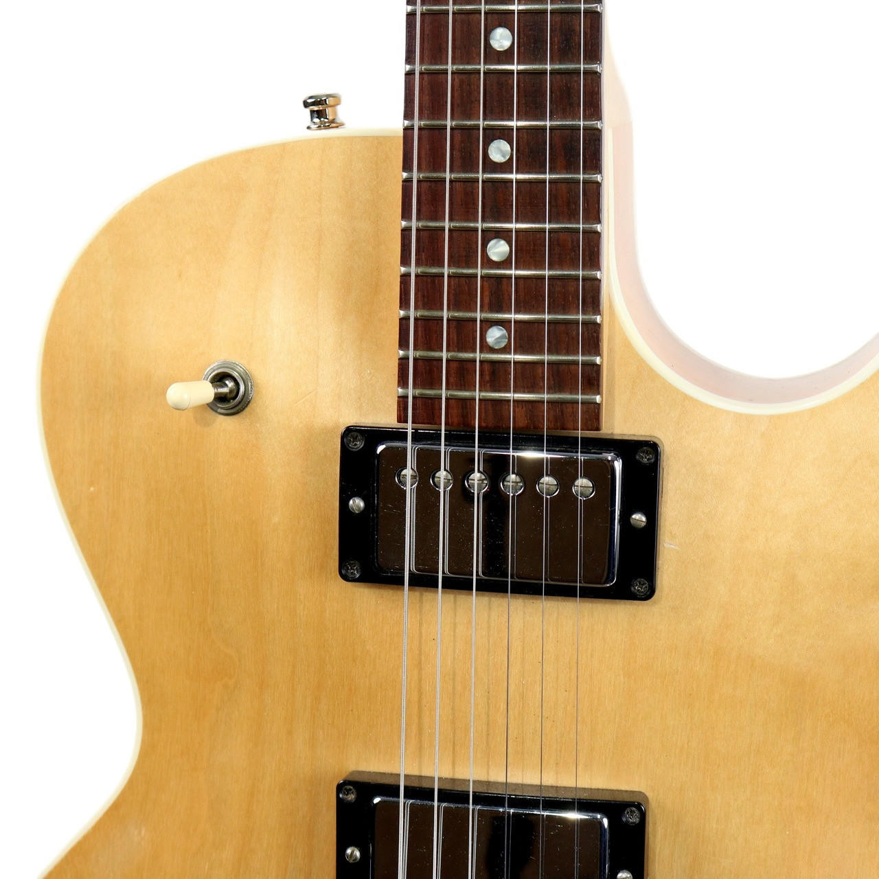 2003 Gibson ES-135 Natural Finish w/ No F-Holes | Cream City Music