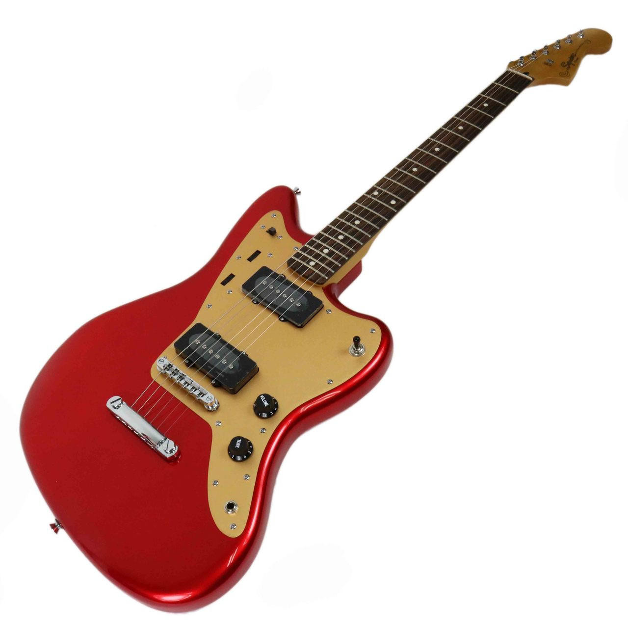 Squier Deluxe Jazzmaster ST Hard Tail Rosewood - Candy Apple Red