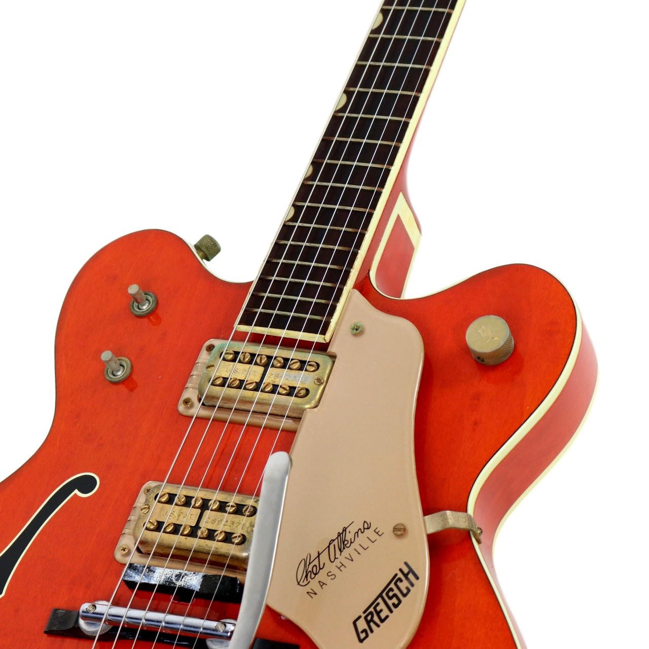 Vintage 1967 Gretsch 6120 Chet Atkins Nashville Orange | Cream