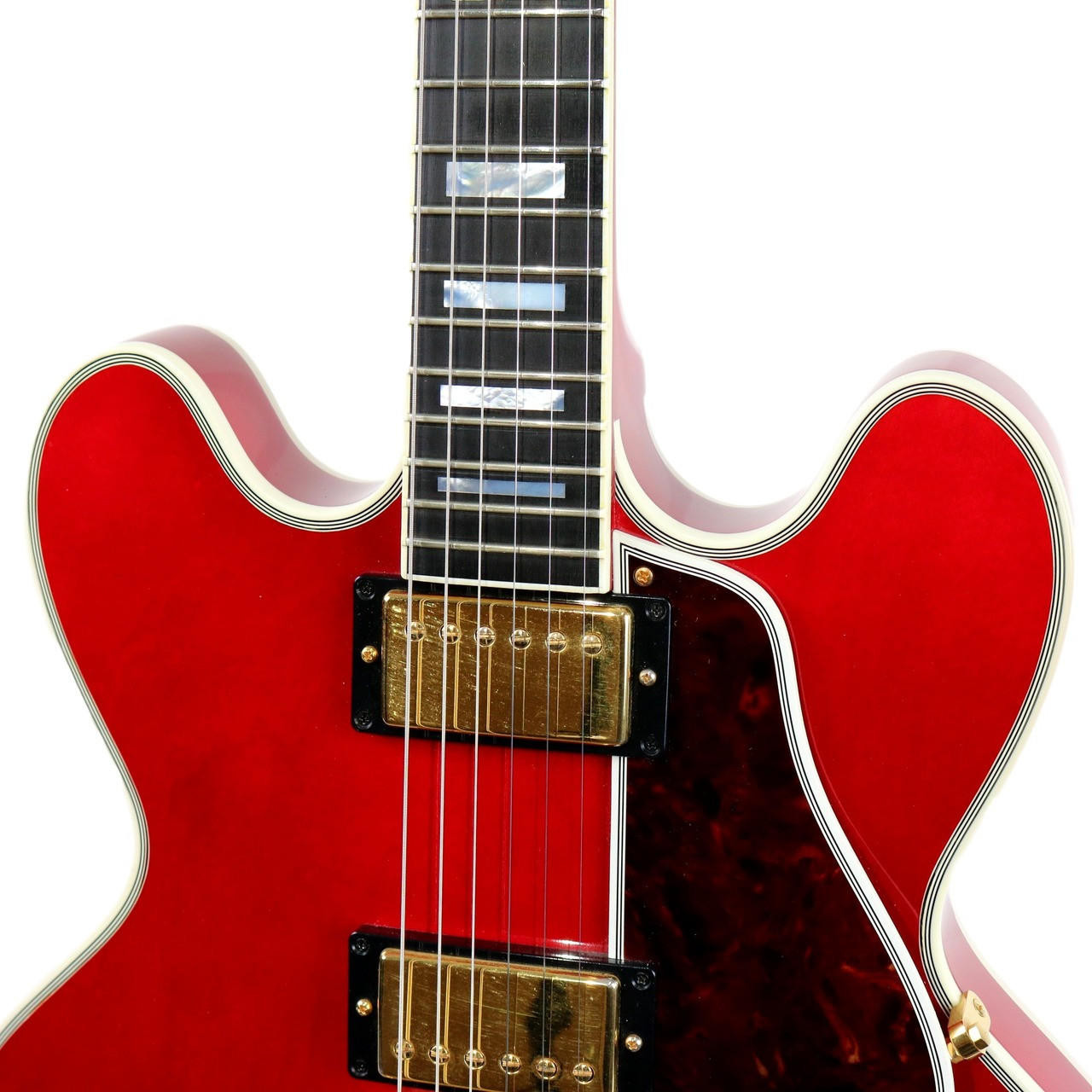 2001 Gibson Memphis B.B. King Lucille ES-355 Stereo Cherry | Cream ...