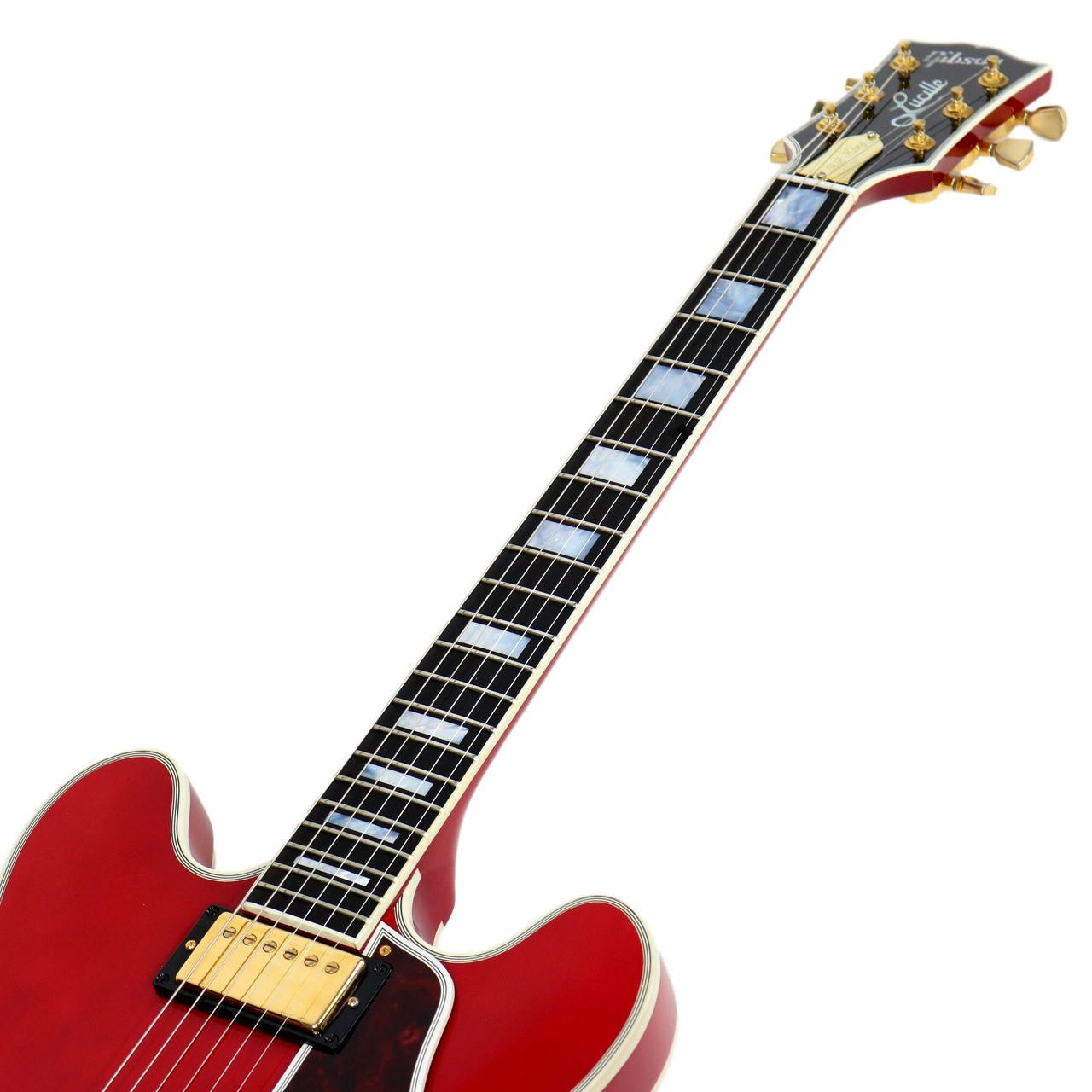 2001 Gibson Memphis B.B. King Lucille ES-355 Stereo Cherry | Cream