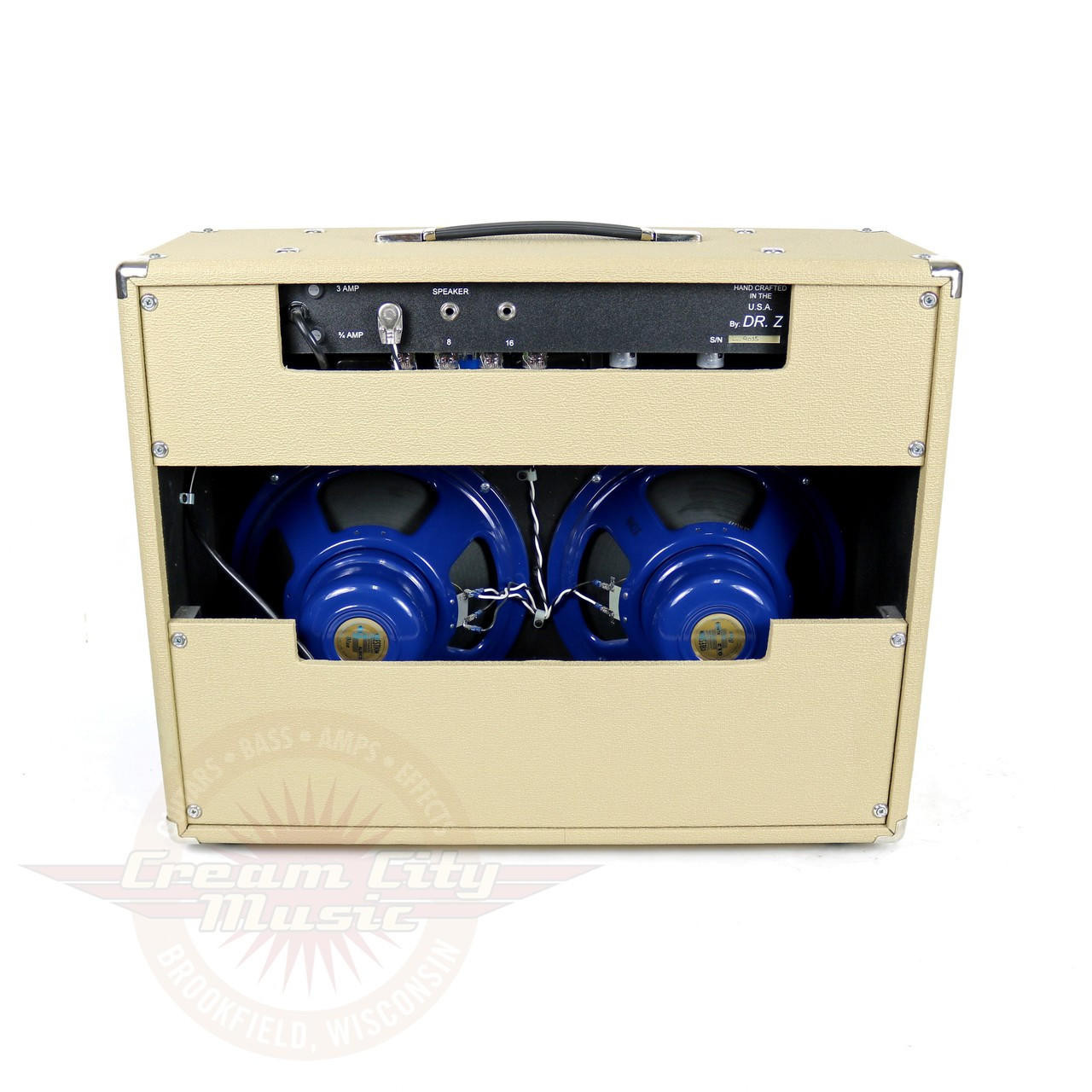2001 Dr. Z Mazerati 35W 2x12 Boutique Tube Combo Amp | Cream