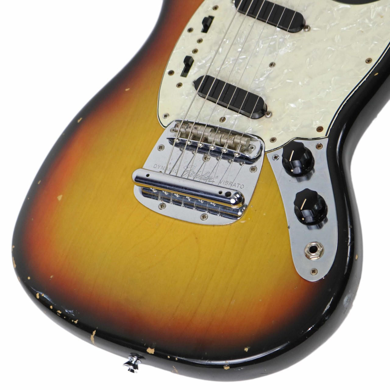 Vintage 1971 Fender Mustang Sunburst Finish | Cream City Music
