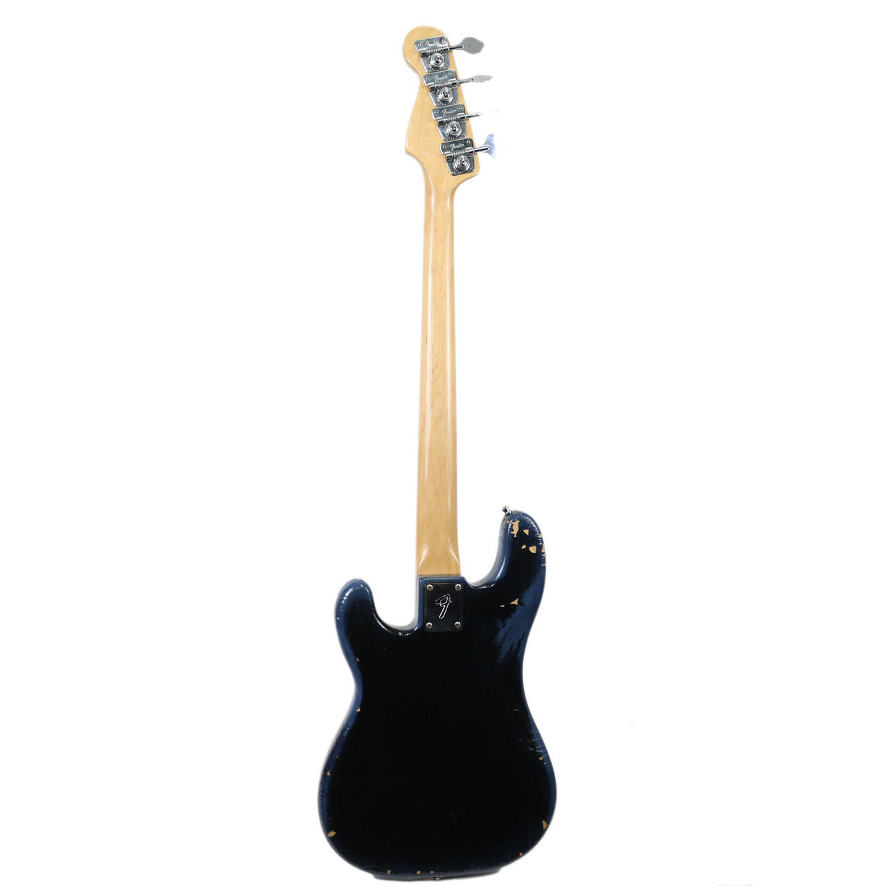 Vintage 1980 Fender Precision Bass Black Faded to Blue | Cream