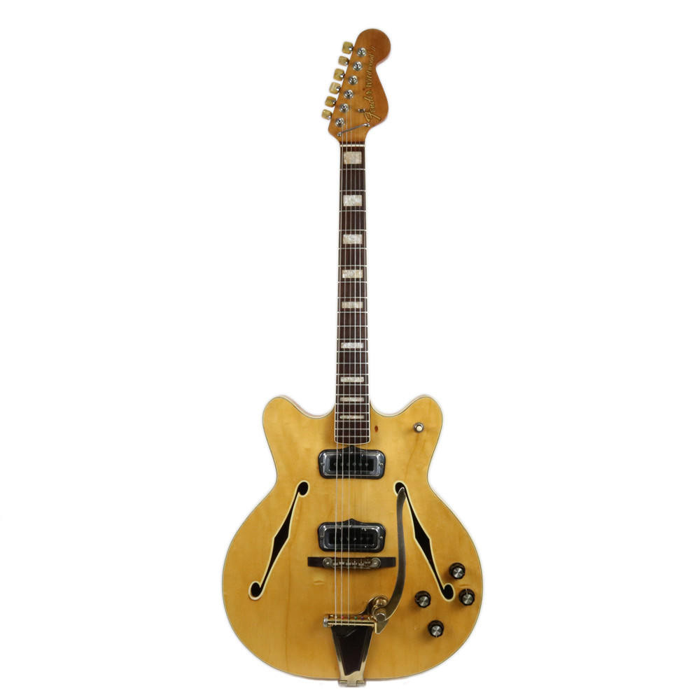 Vintage 1968 Fender Coronado Wildwood II Electric Guitar Stripped