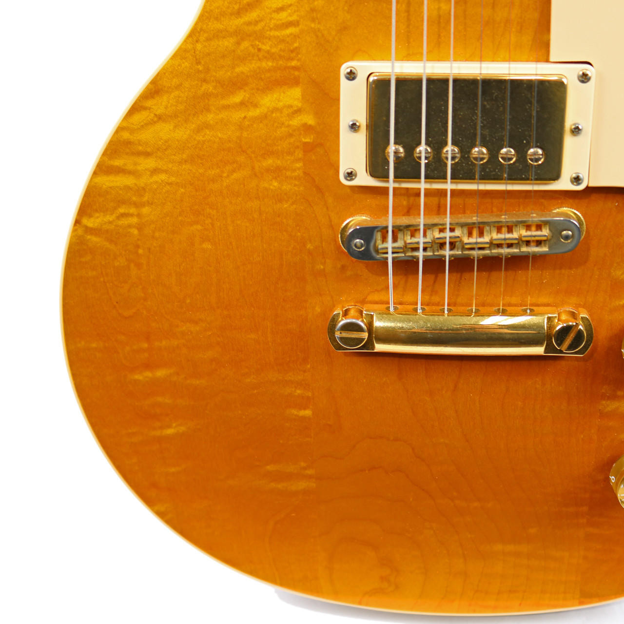 1993 Gibson Les Paul Standard Amber Flame | Cream City Music