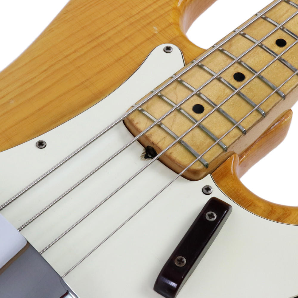 Vintage 1973 Fender Precision Bass Natural Finish | Cream City Music