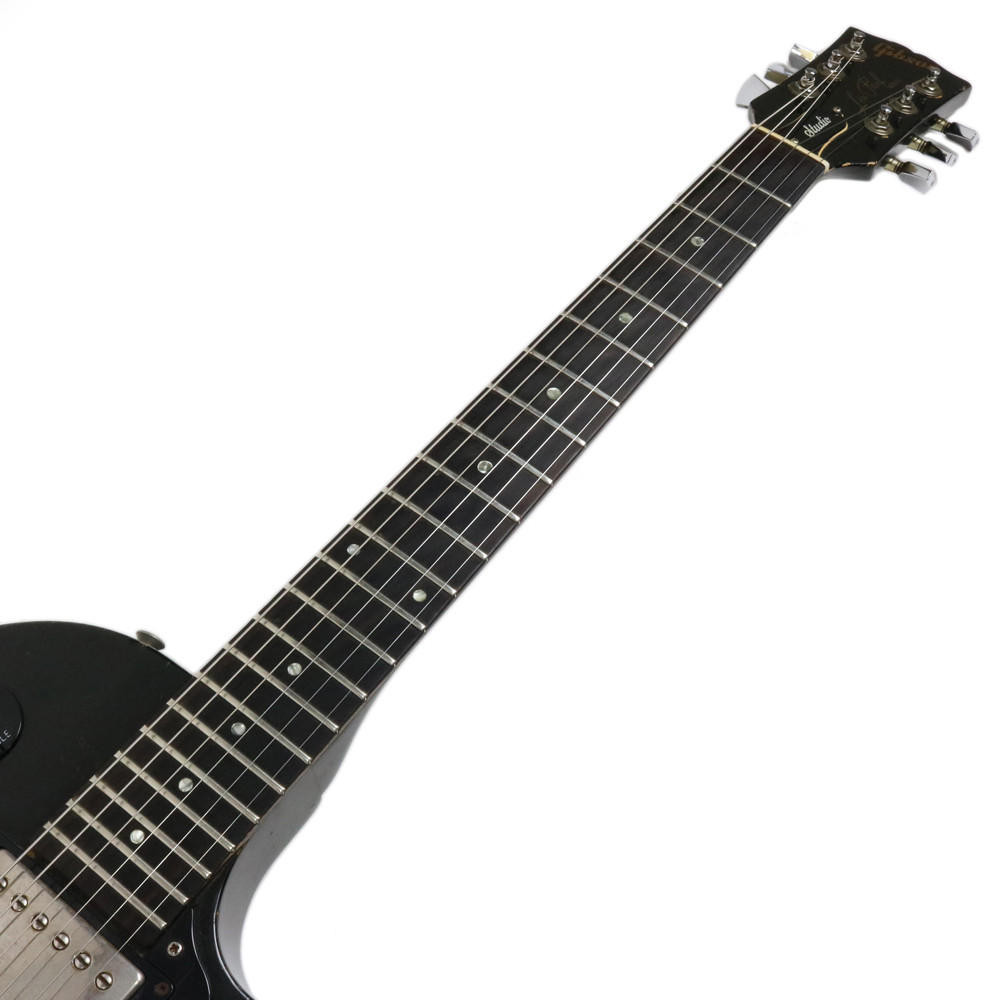 Vintage 1983 Gibson Les Paul Studio Electric Guitar Ebony Finish