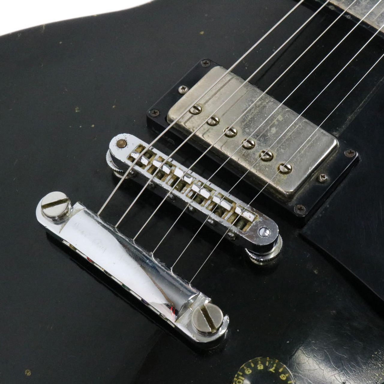Vintage 1983 Gibson Les Paul Studio Electric Guitar Ebony