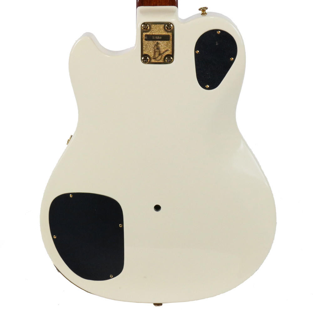 Vintage 1981 Ovation UKII 1291 White Finish | Cream City Music