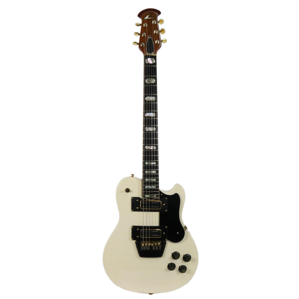Vintage 1981 Ovation UKII 1291 White Finish | Cream City Music